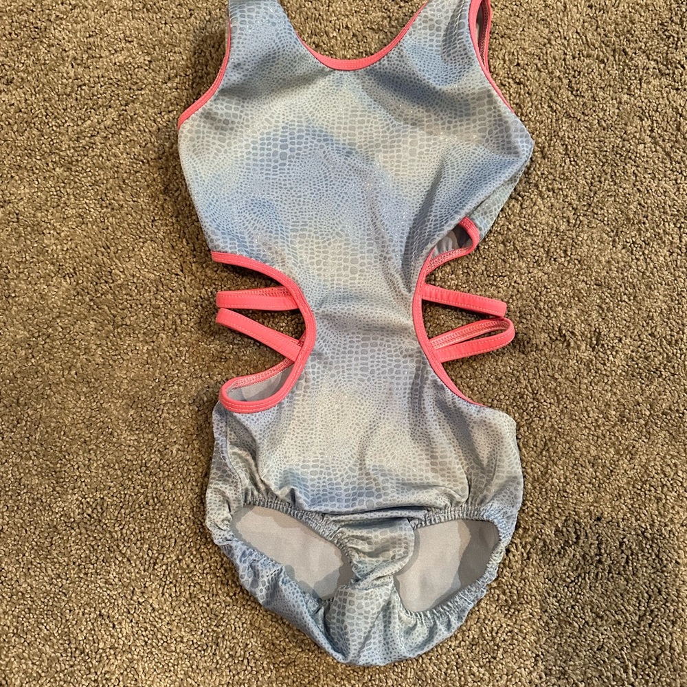 TaytrVibe Sherbet Shiloh Leotard with cutouts and double straps